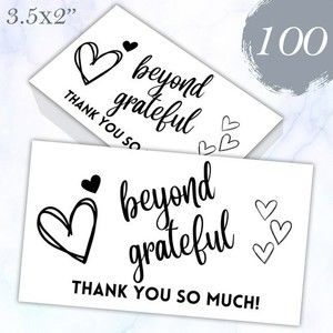 100 Thank You Cards